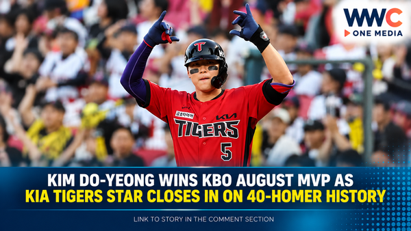 Kim Do-yeong Wins KBO August MVP as KIA Tigers Star Closes In on 40-Homer History