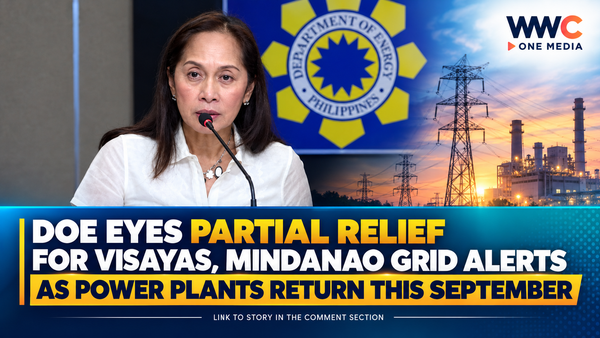 DOE Eyes Partial Relief for Visayas, Mindanao Grid Alerts as Power Plants Return This September
