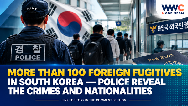 110 foreign fugitives in South Korea: Police reveal where they came from and the crimes they face