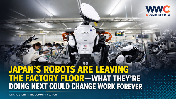 Japan’s Robots Are Leaving the Factory Floor—What They’re Doing Next Could Change Work Forever