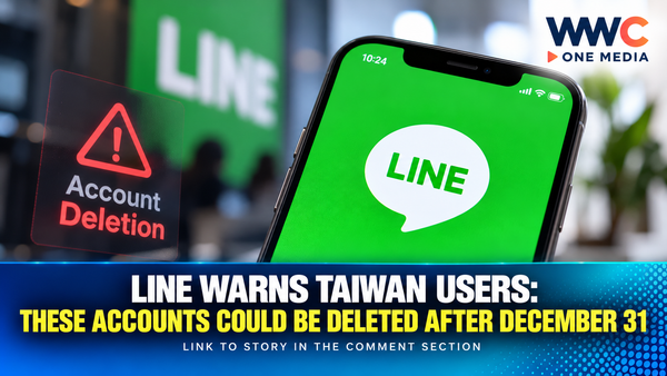 LINE Warns Taiwan Users: These Accounts Could Be Deleted After December 31