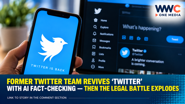 Former Twitter Team Revives ‘Twitter’ With AI Fact-Checking — Then the Legal Battle Explodes