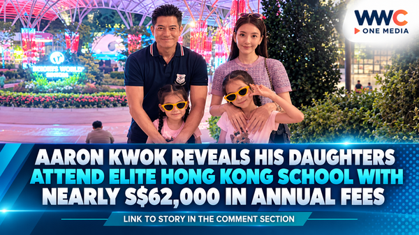 Aaron Kwok Reveals His Daughters Attend Elite Hong Kong School With Nearly S$62,000 in Annual Fees