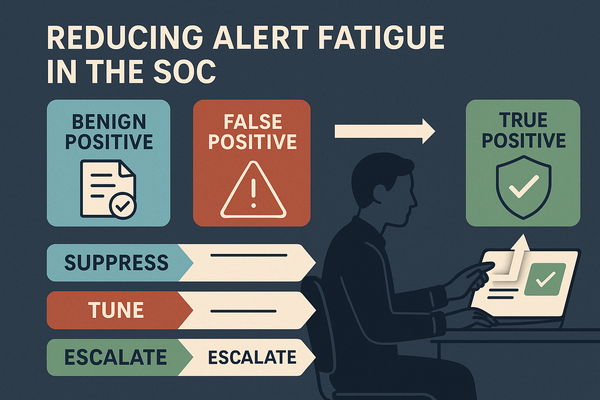 Reducing Alert Fatigue in the SOC: How to Handle Benign Positives, False Positives, and True Positives