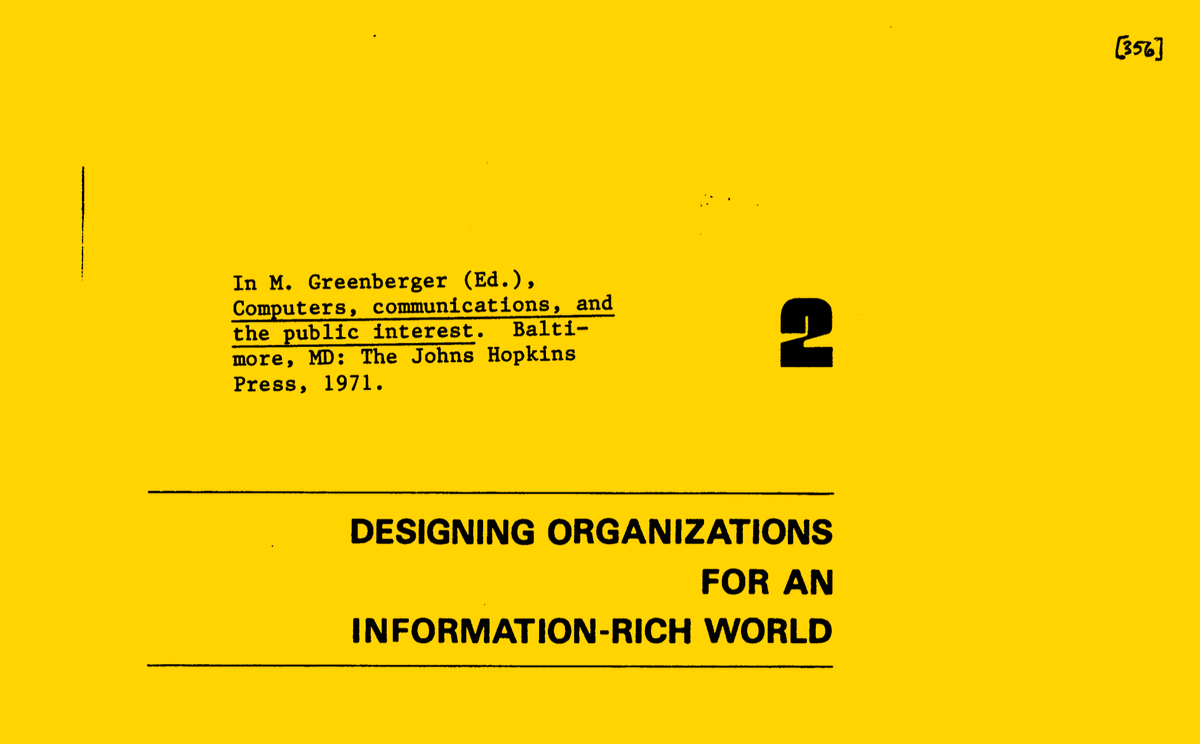 In M. Greenberger (Ed.), Computers, communications, and the public interest. B