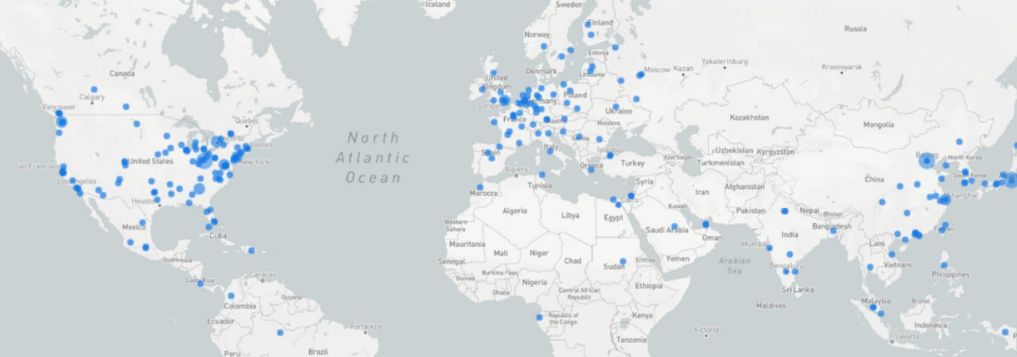 IPinfo CLI: See the location of IPs on a map