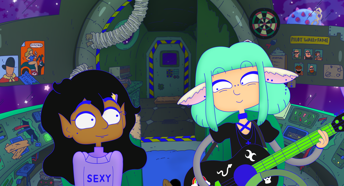 Lesbian Space Princess