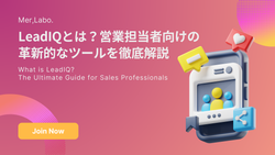 LeadIQとは？営業担当者向けの革新的なツールを徹底解説
