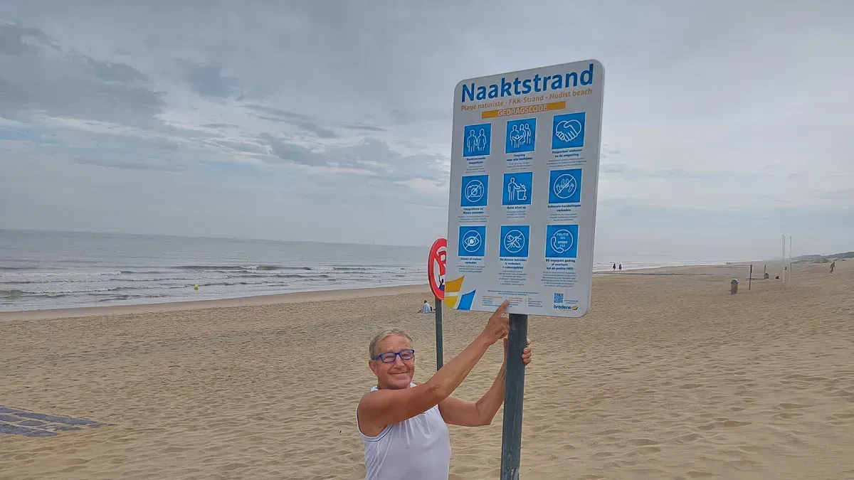La Belgique a longtemps été le seul pays d'Europe à ne pas avoir de plage nudiste, mais Bredene est venue changer la donne