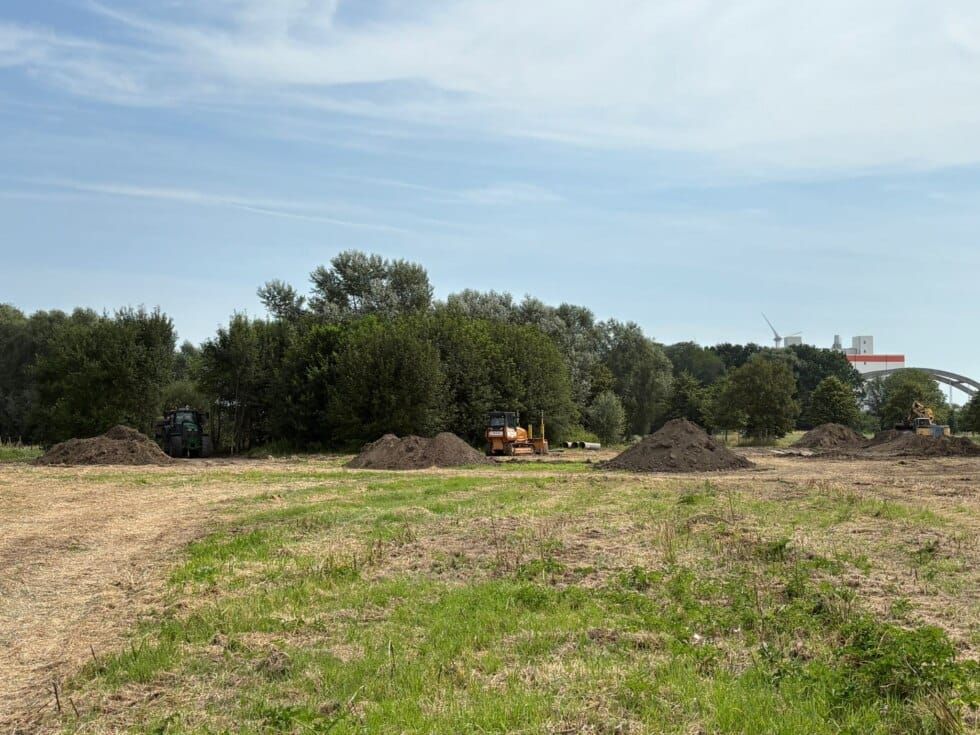Les travaux de l'aire de jeux forestière à Sint-Baafs-Vijve ont définitivement commencé