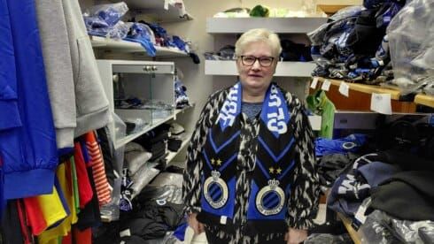 Après 25 ans, Lie­ve ferme sa boutique « Blauw Zwart » à Menin : « Le Club de Bruges, c'est toute ma vie »