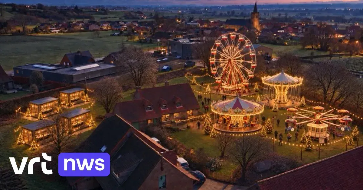 Le festival de Dranouter transforme son nouveau terrain en parc d'hiver