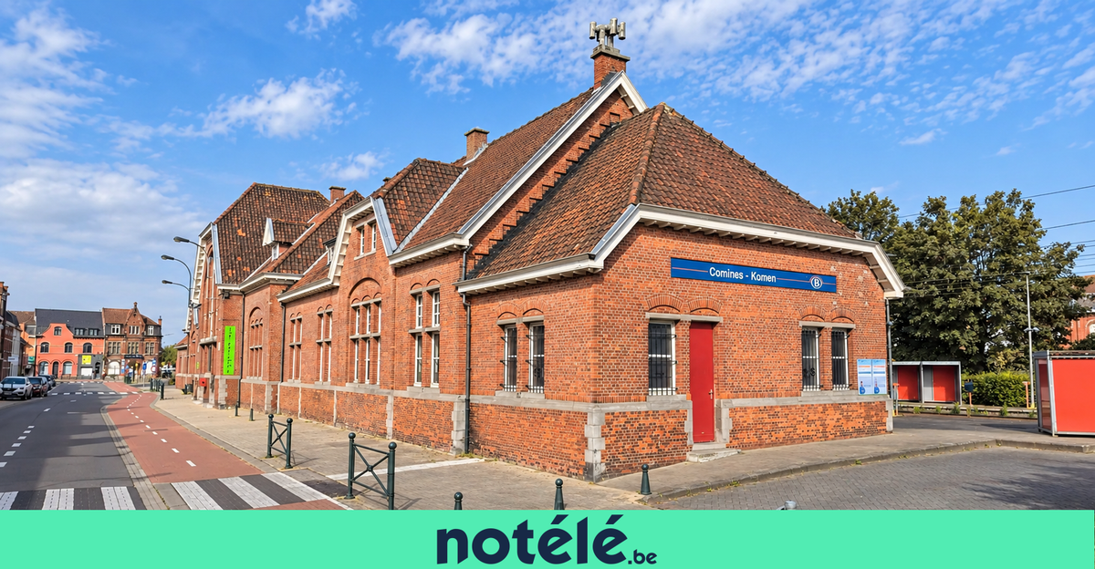 Het station van Komen wordt een bistro met cohousing