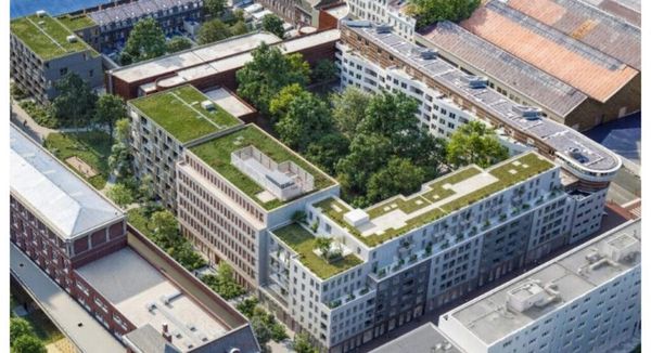 In hartje Rijsel komen 174 woningen en een restaurant op de site van het Icam