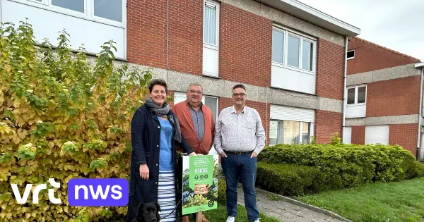 À Menin, une société de logement laisse les riverains récupérer gratuitement les plantes des jardins avant démolition