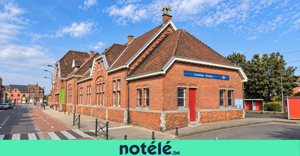 Het station van Komen wordt een bistro met cohousing