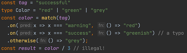 Switch with a Functional and Generic Turn