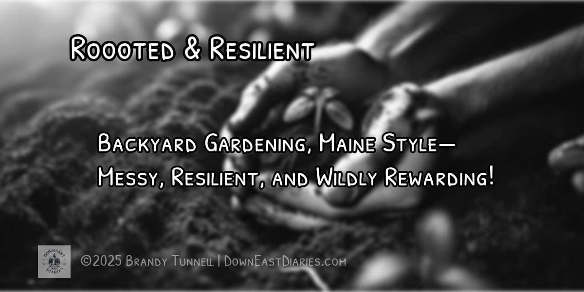 Welcome to Rooted & Resilient: A Backyard Transformation in Maine