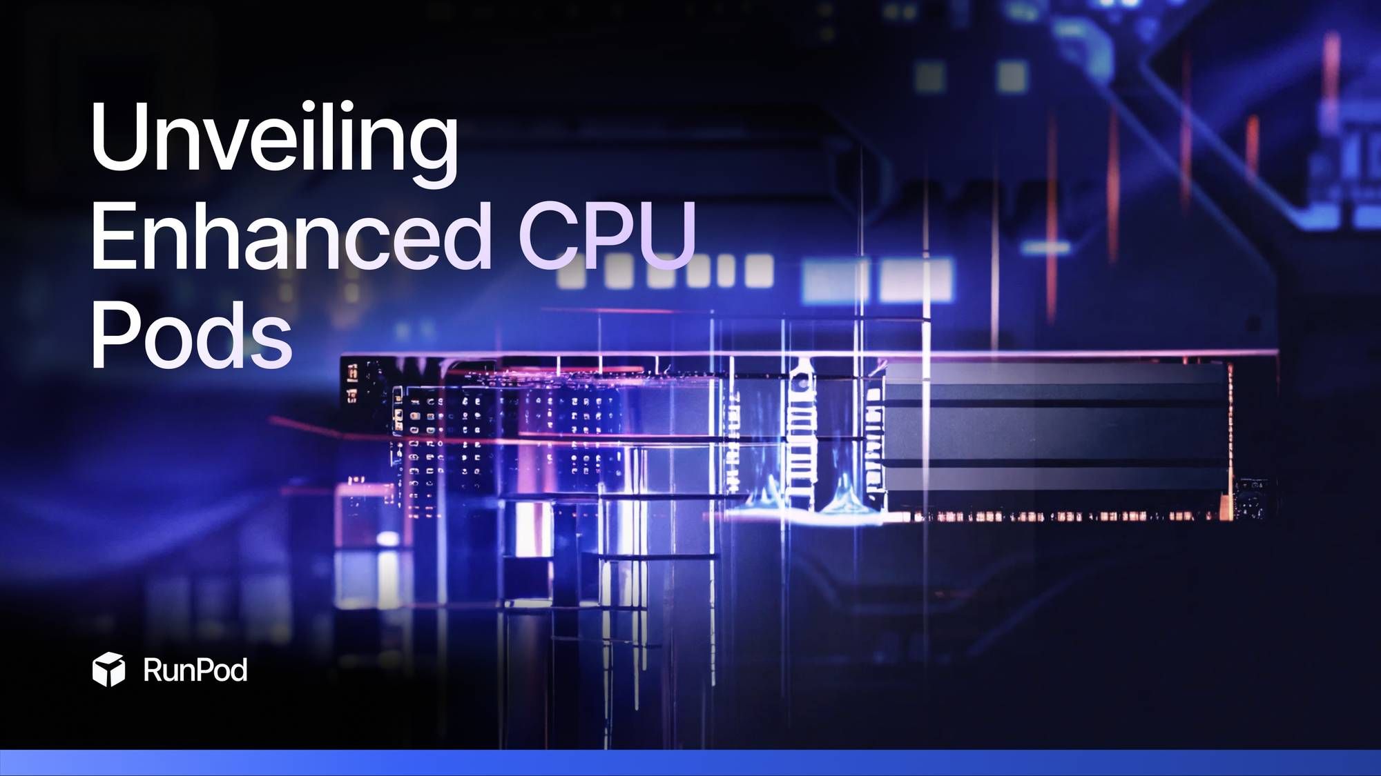 Unveiling Enhanced CPU Pods: Docker Runtime and Network Volume Support