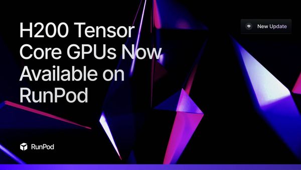 H200 Tensor Core GPUs Now Available on RunPod