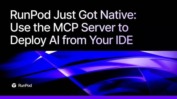 RunPod Just Got Native in Your AI IDE
