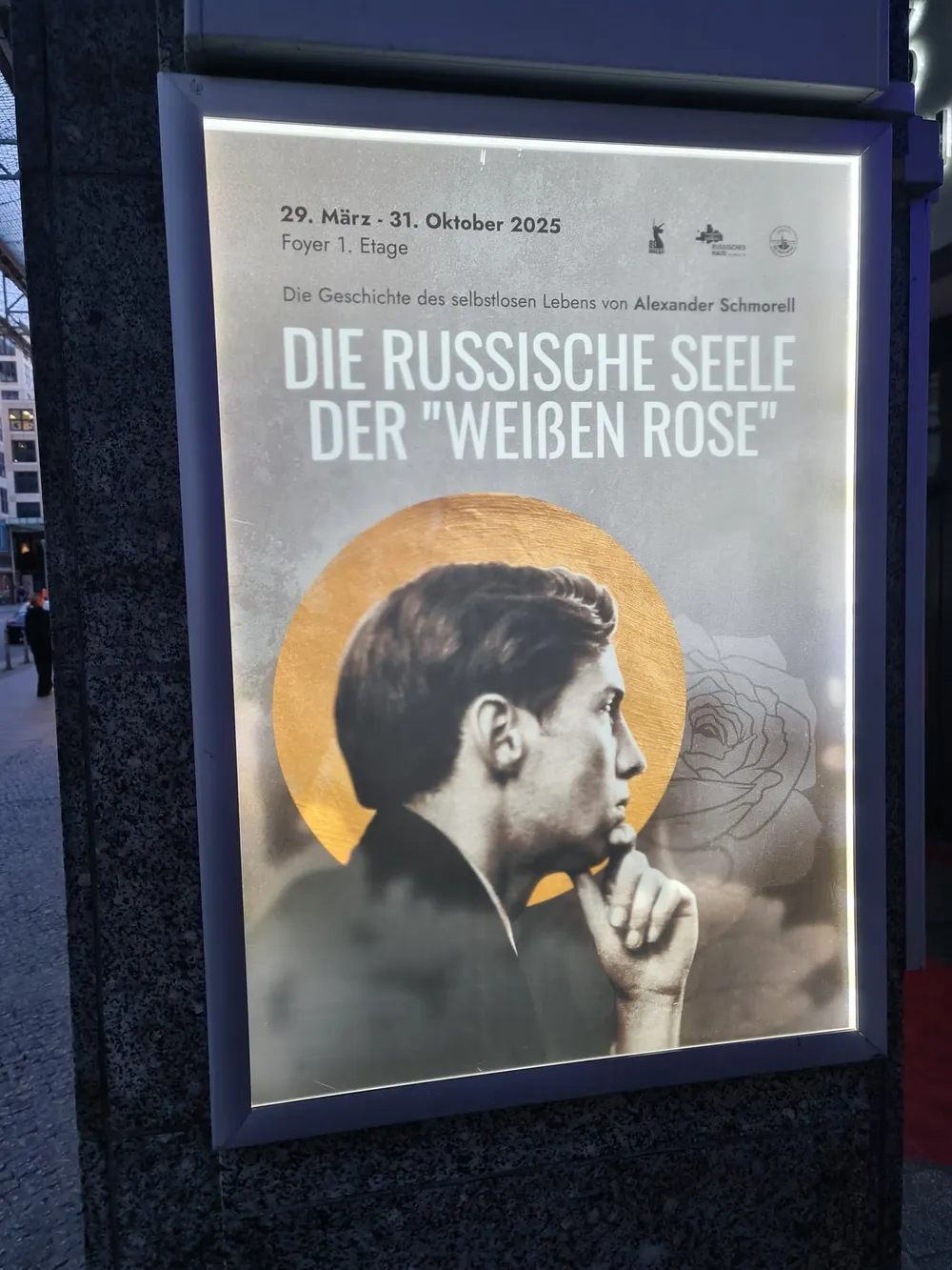 Widerstandskämpfer der Weißen Rose als Waschpulver der „russischen Seele“