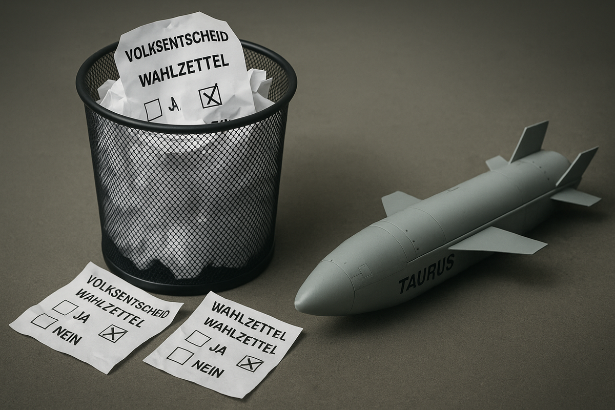 Zwischen Volksentscheid und Waffenwende