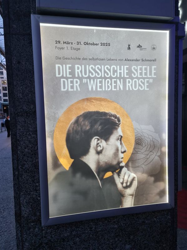 Widerstandskämpfer der Weißen Rose als Waschpulver der „russischen Seele“