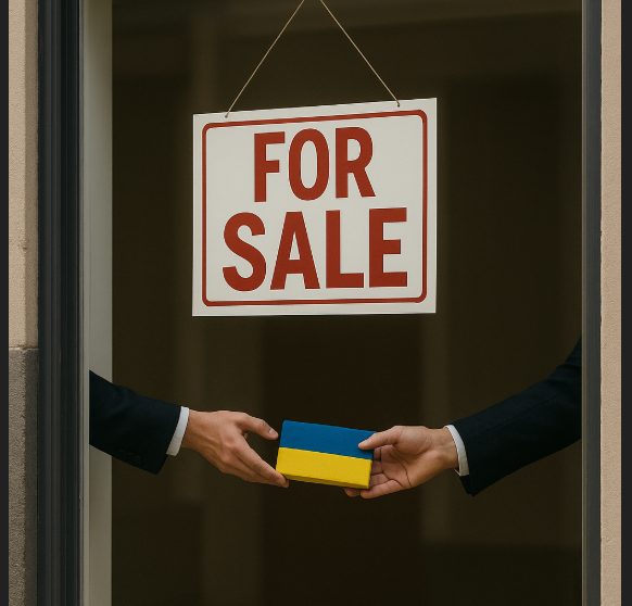 Weil Europa vier Jahre lang den Schuss nicht hören wollte, wird jetzt die Ukraine verkauft