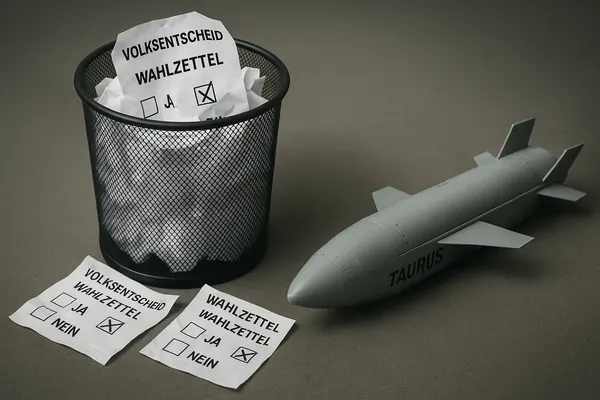 Zwischen Volksentscheid und Waffenwende