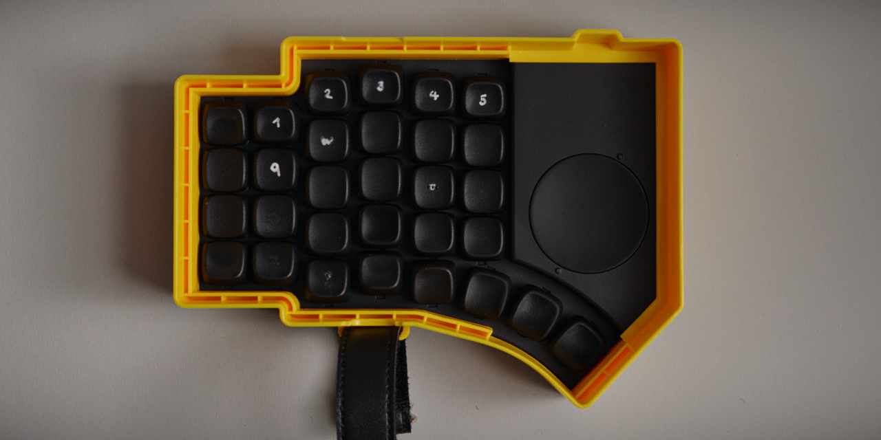Carrying Donut, Keycaps, and Switches