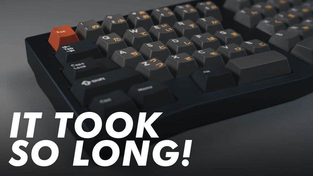 Building The Meridian, My First Custom Keyboard Took A Lot Longer | Review, Typing Sounds