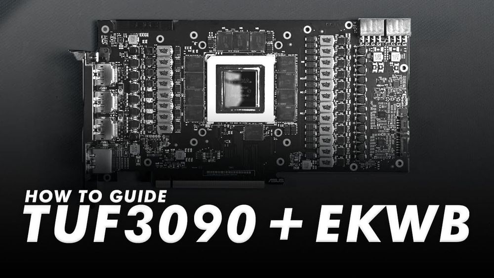 How to Install EKs TUF3090/3080 Quantum Vector GPU Water Block [Step-By-Step Guide]