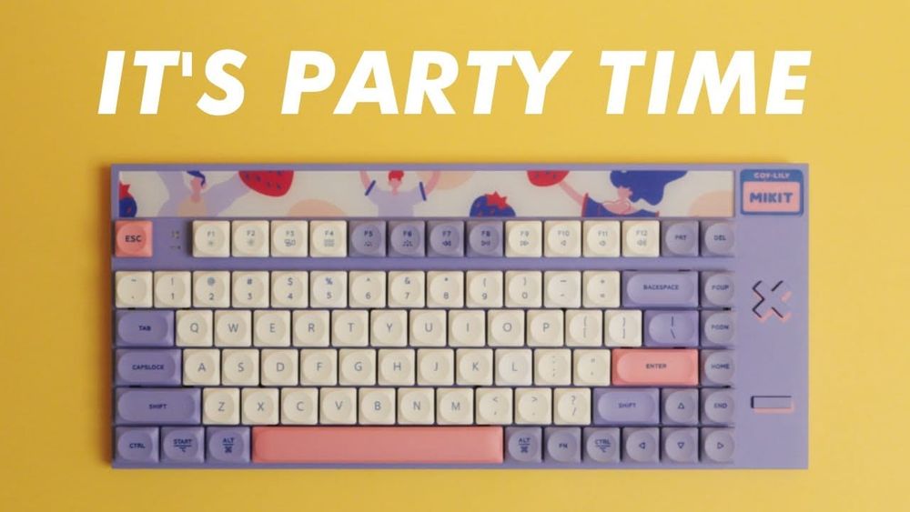 A Quirky Little Keyboard - But Is It Any Good? | MIKIT CL80 Low-Profile Keyboard Review