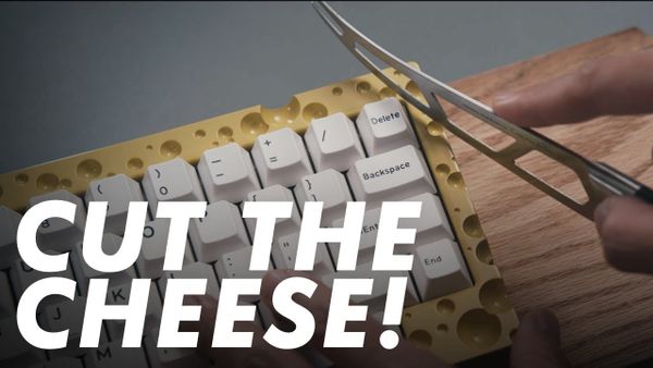 This Custom Keyboard Is Full Of Holes! - "Swiss" by keebwerk | Hands-On Preview, Typing Sounds