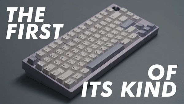 The QK75 Is The First Keyboard Of Its Kind  | QK75 Review, Typing Sounds