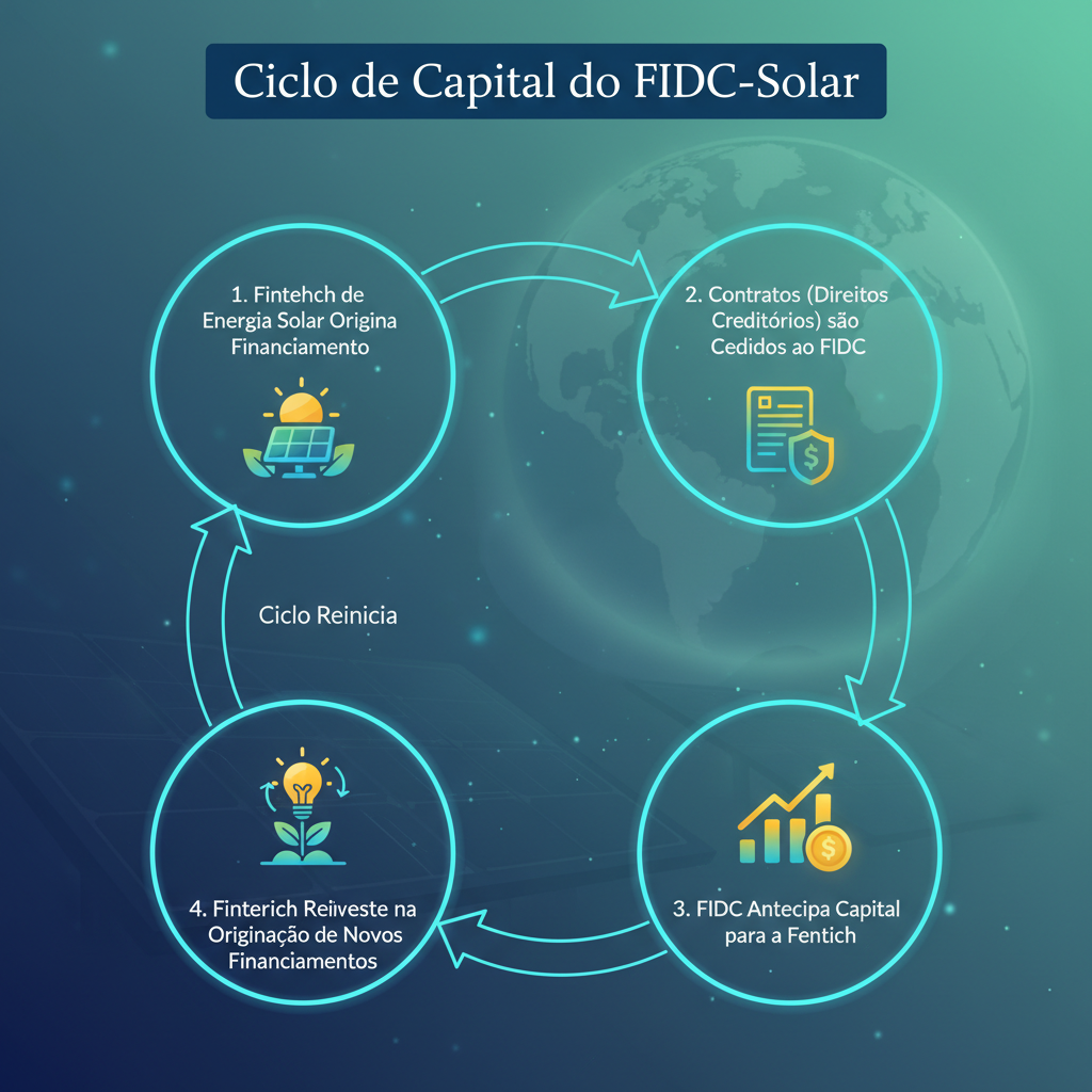 Ciclo de Capital do FIDC-Solar
