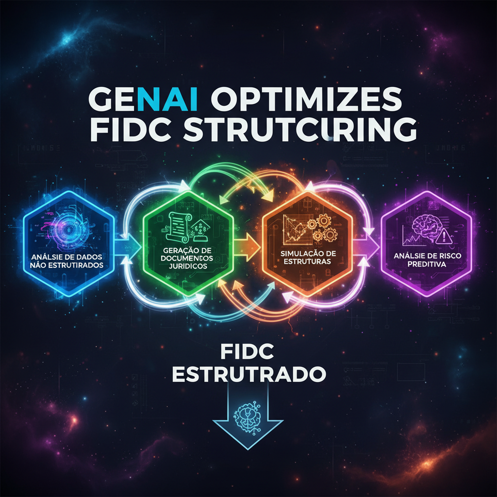 Diagrama de fluxo da otimização de FIDC com GenAI