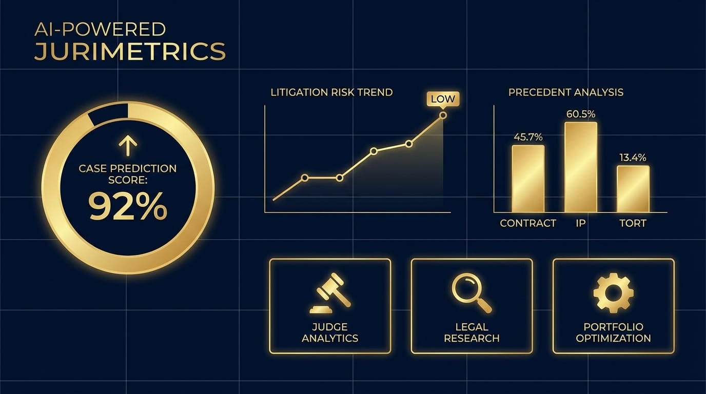 Diagrama do processo de Jurimetria com IA