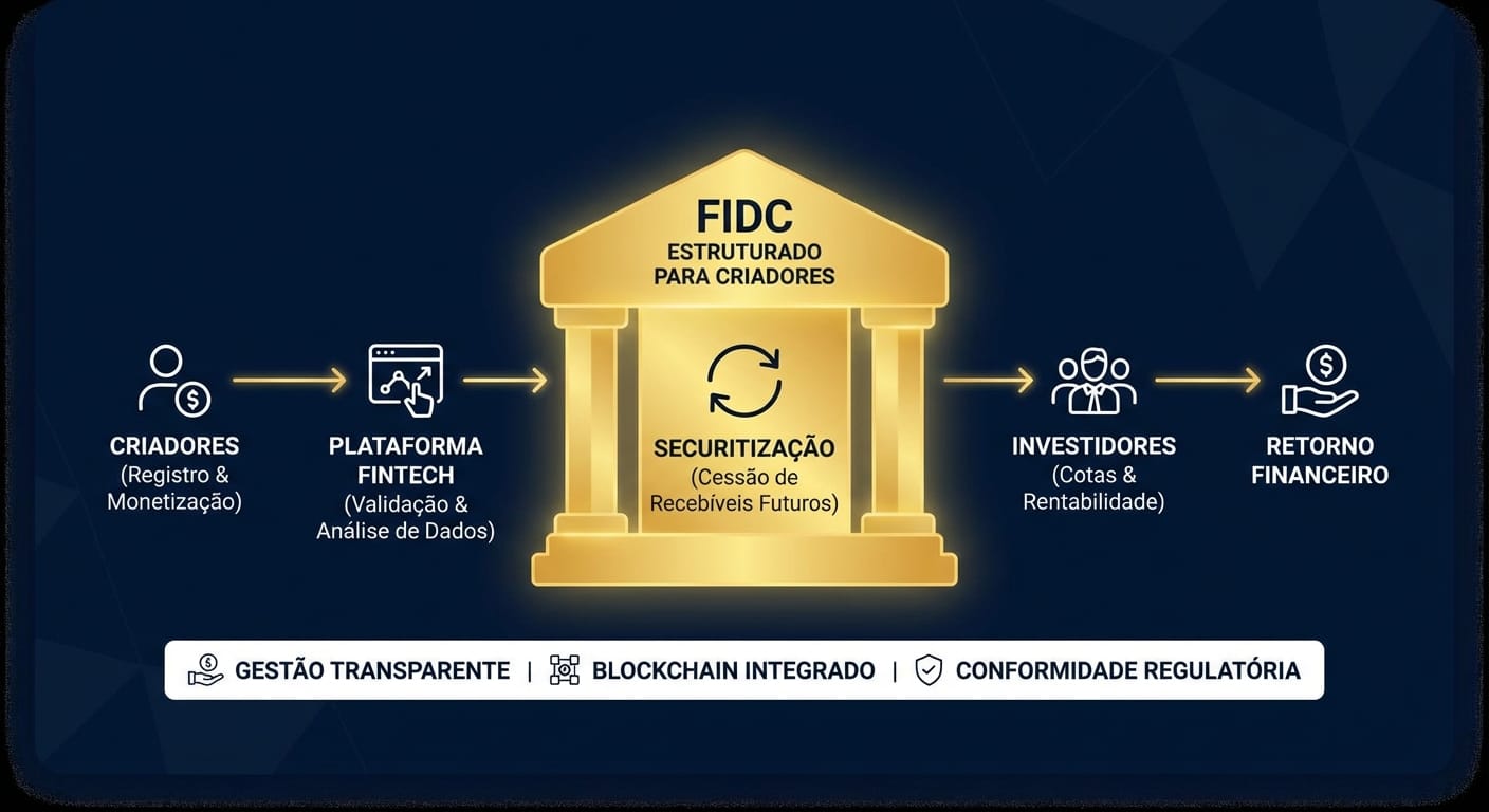 Estrutura do FIDC para Criadores