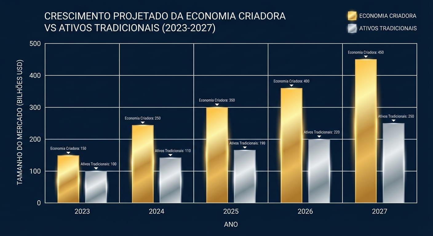 Crescimento Projetado da Creator Economy