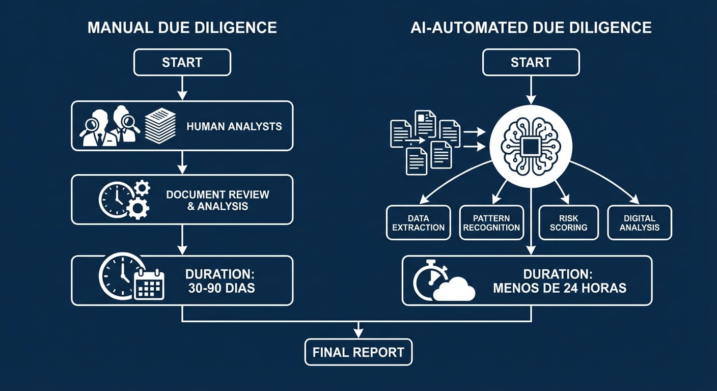 Fluxograma Comparativo de Due Diligence