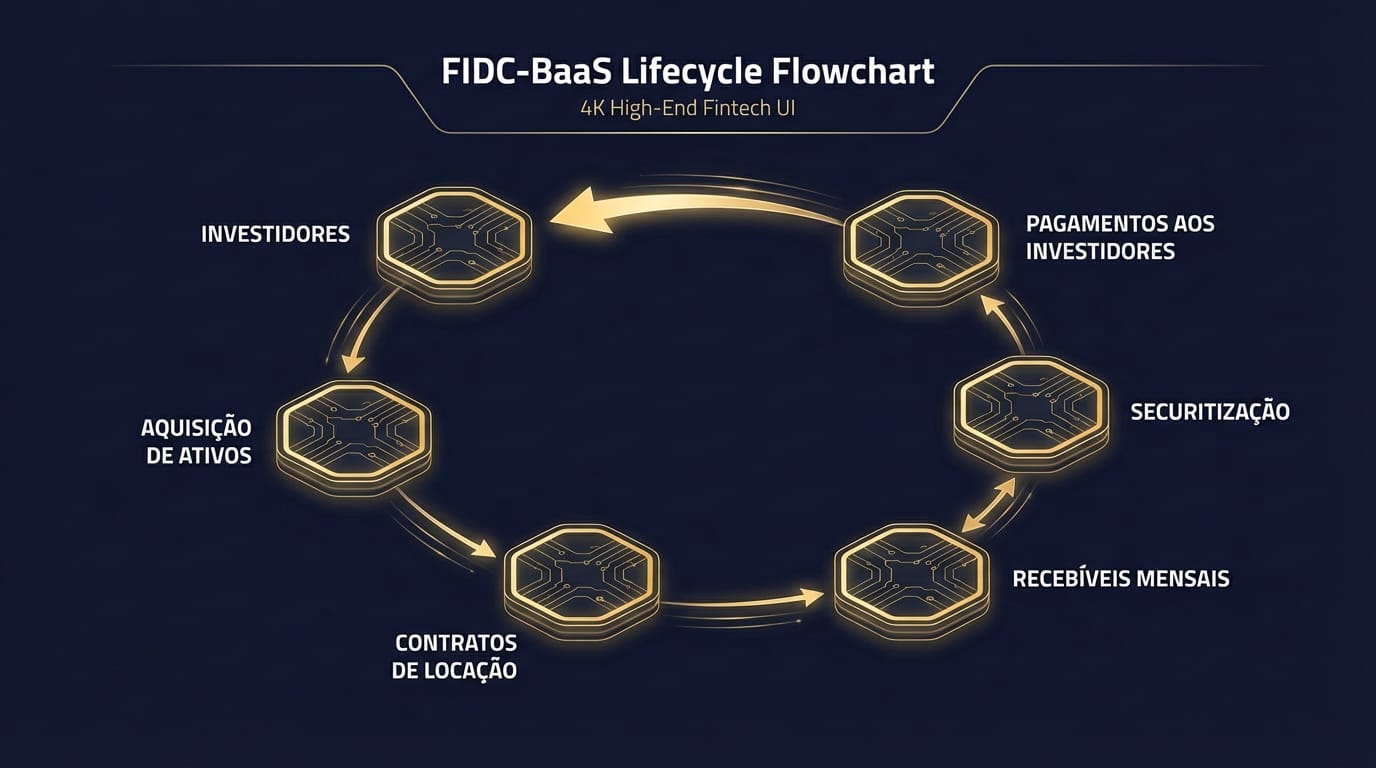 Diagrama de Fluxo FIDC-BaaS