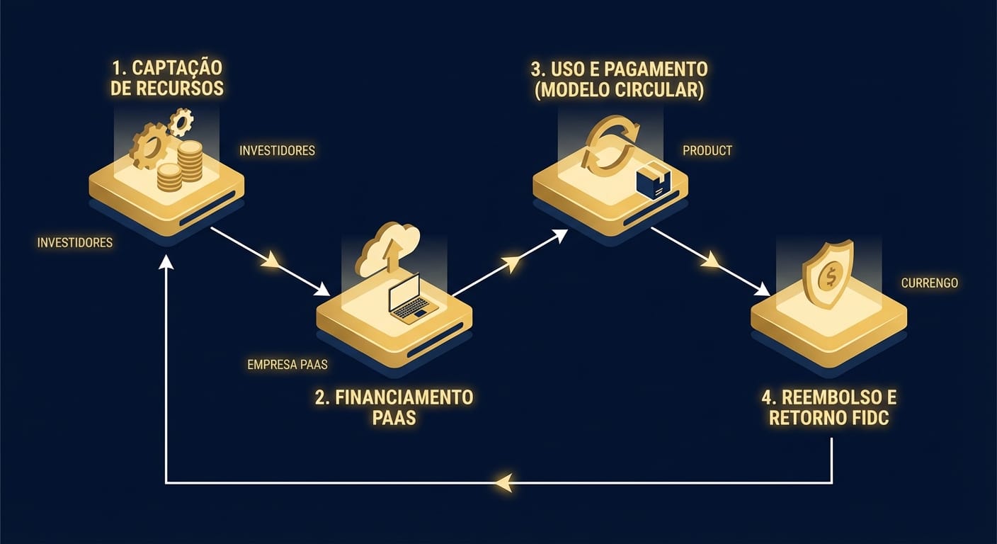 Diagrama do FIDC para PaaS
