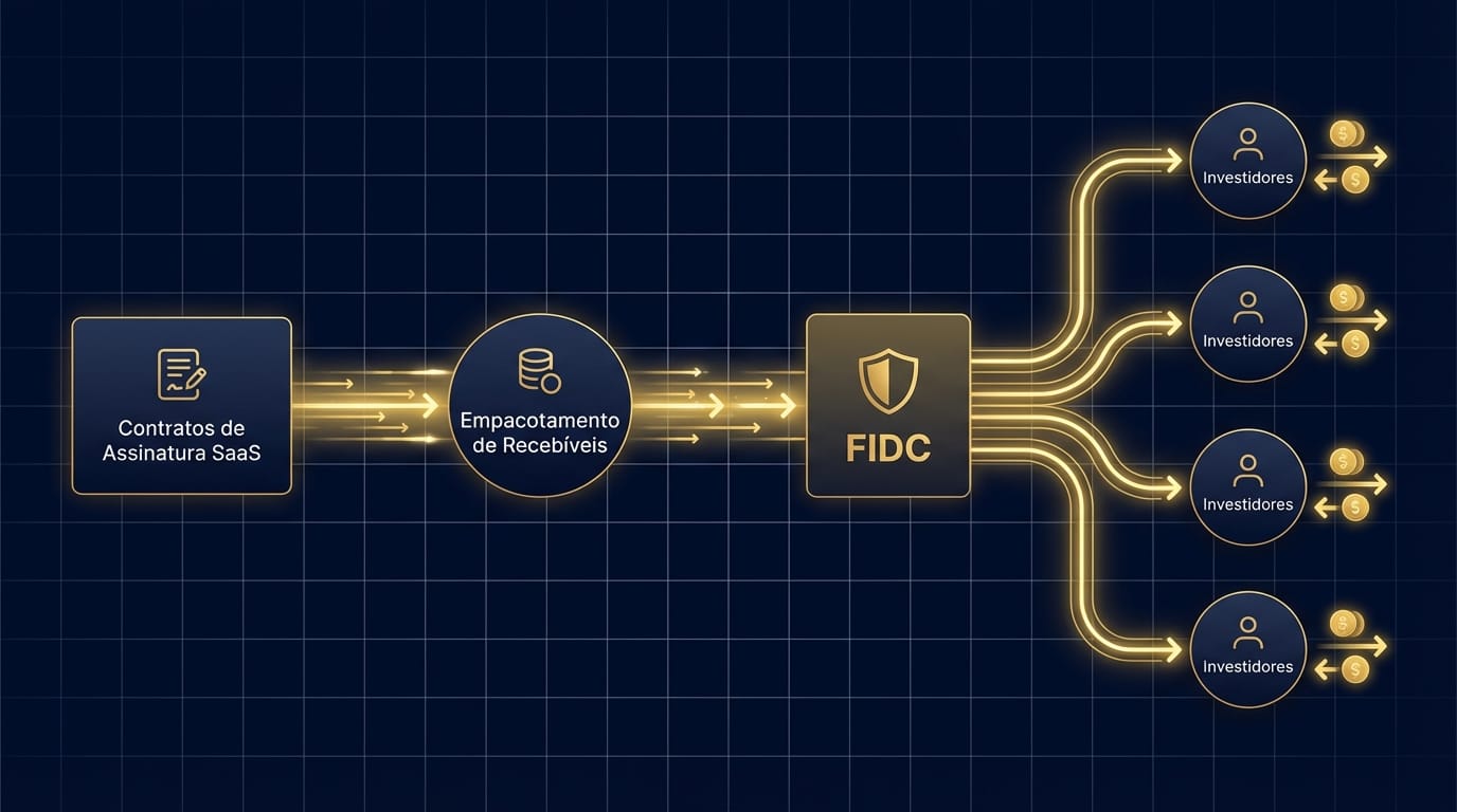 Diagrama de Securitização DaaS