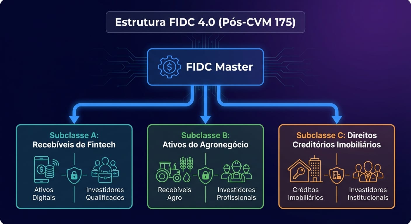 Estrutura FIDC 4.0 (Pós-CVM 175)
