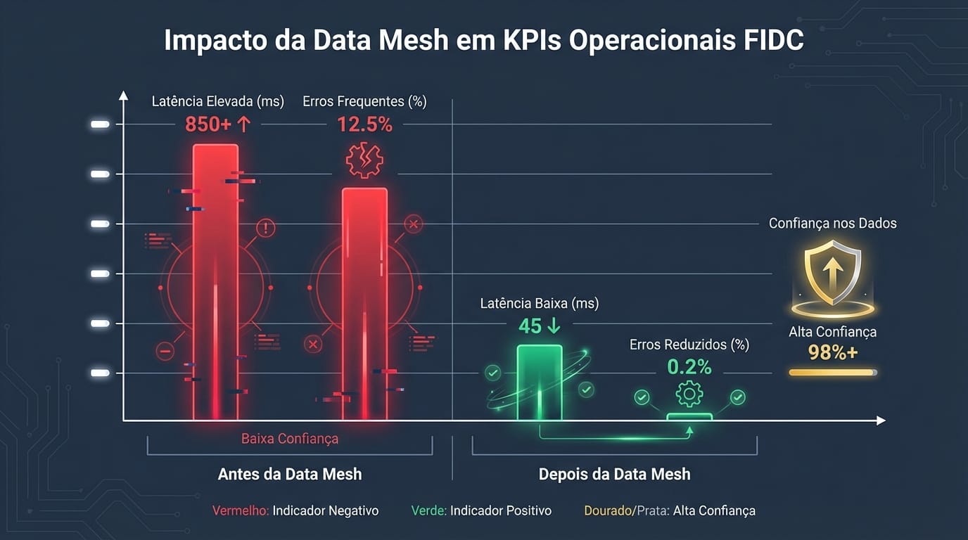 Impacto do Data Mesh nos KPIs de FIDC