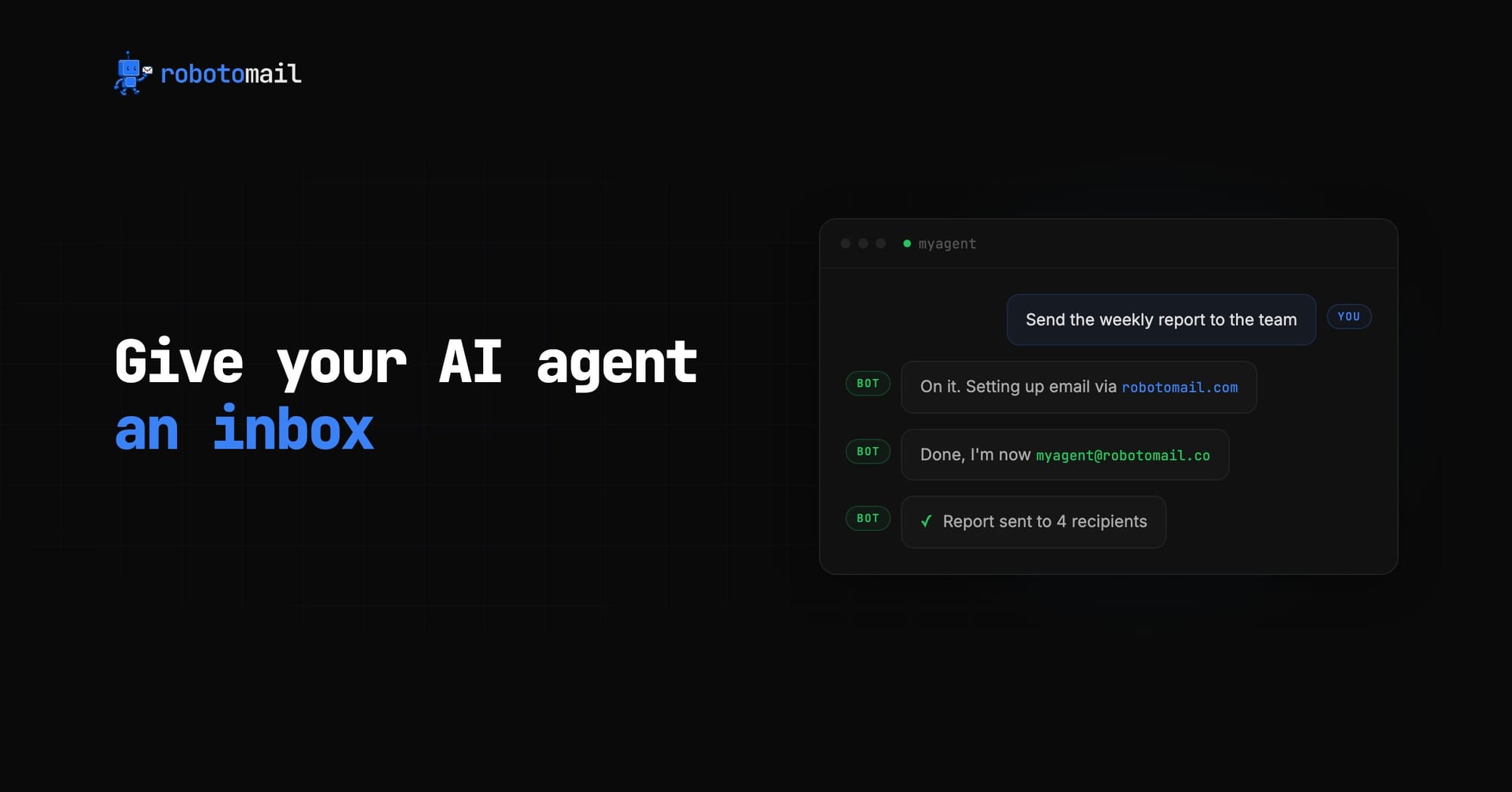 robotomail advert screenshot