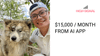 Making $15k a month from an AI app