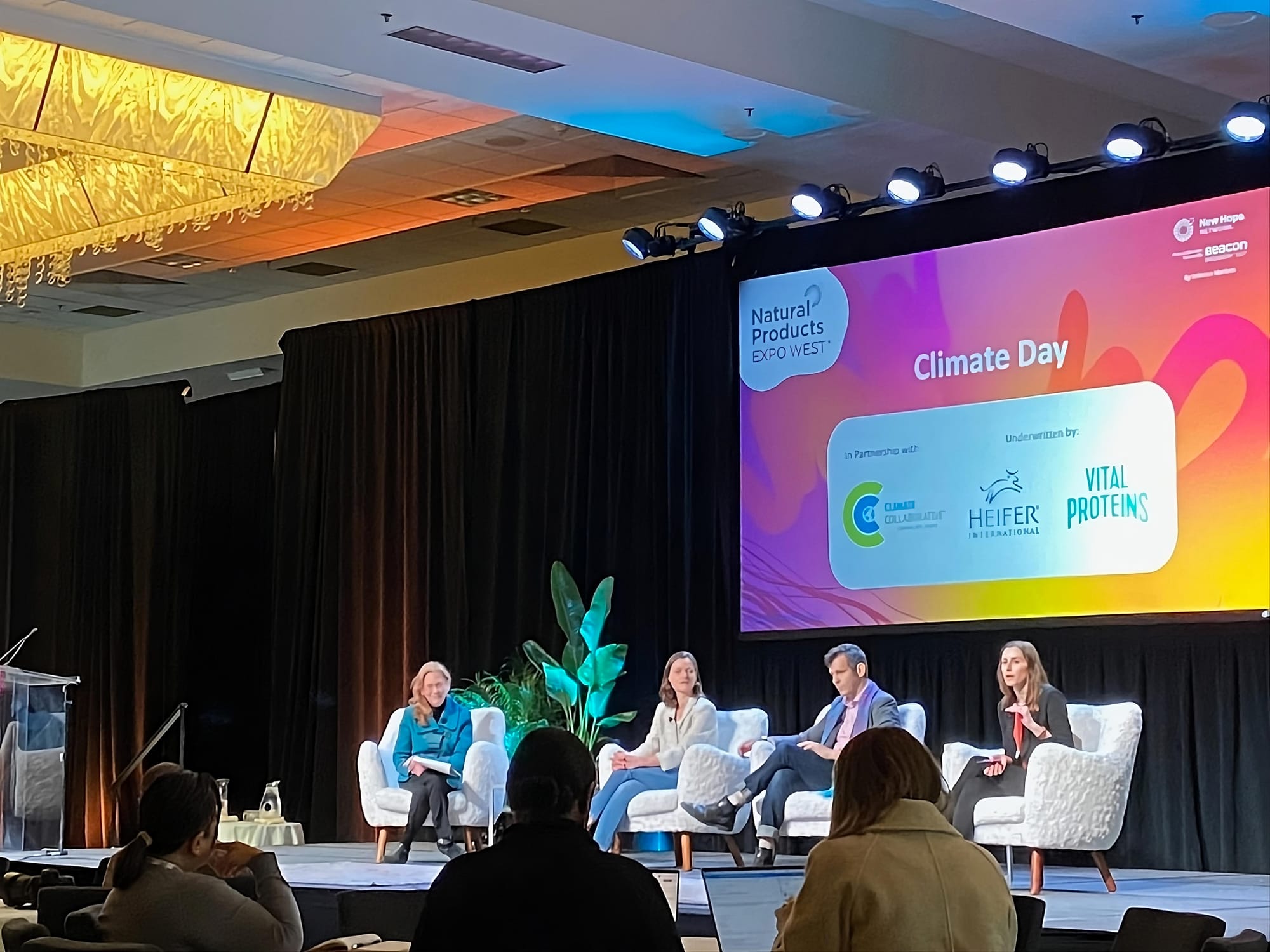 Panelists at conference